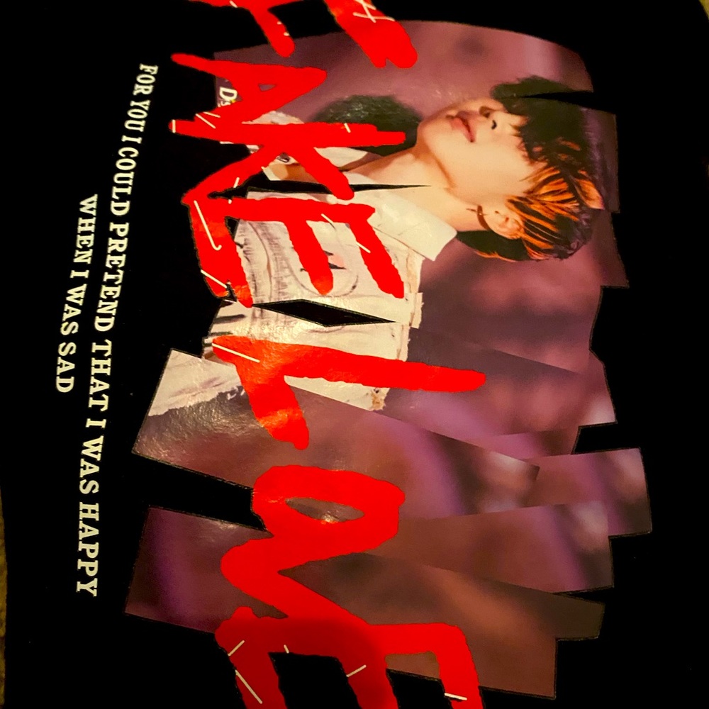BTS kpop fake love hoodie